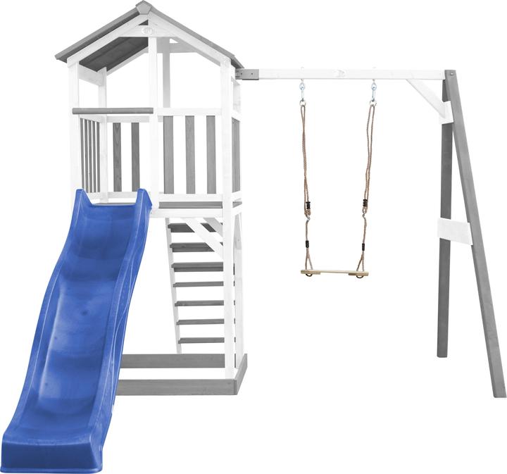 Immagine prodotto Axi Torre da gioco Beach Tower con altalena singola - scivolo blu