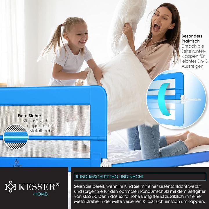 Actual product image Kesser Bettschutzgitter klappbar