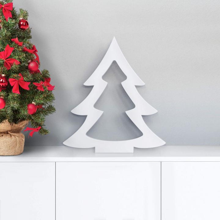 Trenddeko Dekobuchstabe 3D Tannenbaum 02