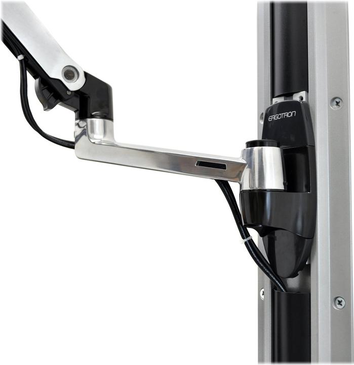 Produktbild Ergotron LX Wall Mount System with Small CPU Holder - Befestigungskit (CPU-Halter, Mausha (Wand, 32.01", 11.30 kg)