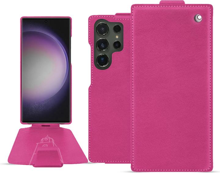 Actual product image Noreve Vertical leather shell (Samsung Galaxy S24 Ultra)