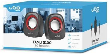 Produktbild Genesis NATEC UGO speakers 2.0 Tamu S100 red