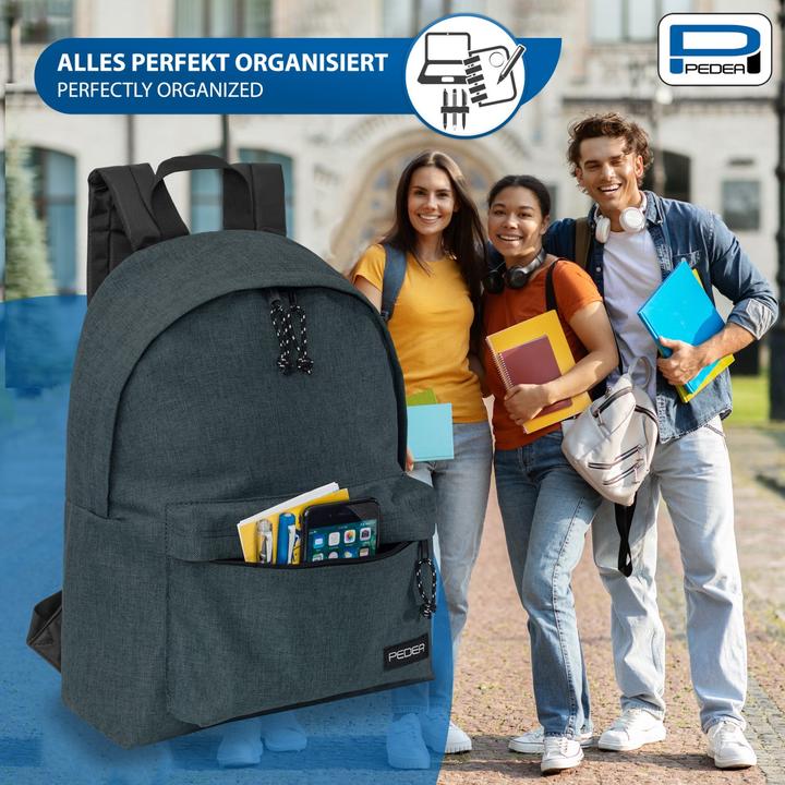 Actual product image Pedea Backpack 13.3" (33.8cm) "Style", gray