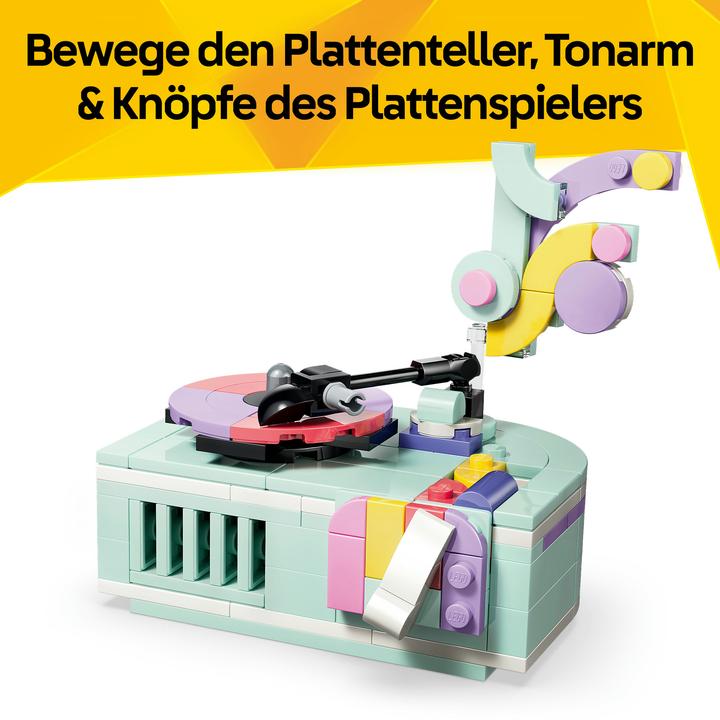 Produktbild LEGO Deko-Klavier mit Katze (31392, LEGO Creator Expert)