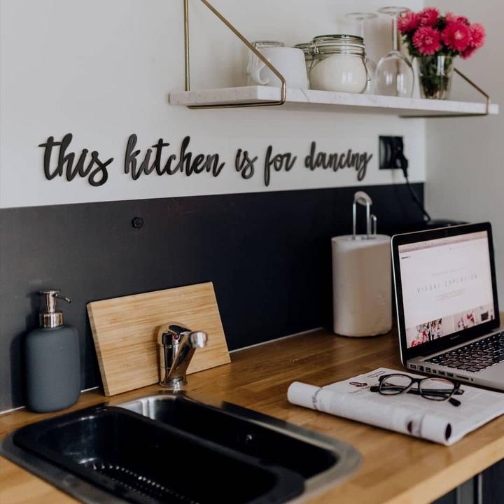 Produktbild Trenddeko This kitchen is for dancing (264 x 40 cm)
