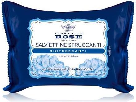 Actual product image Acqua alle rose Roberts Acqua Rose Makeup Remover Wipes x 20 (Facial cleansing wipes)