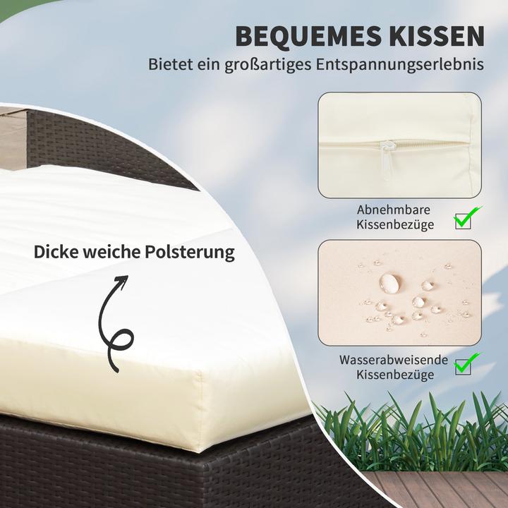 Produktbild Outsunny Lounge-Sofa