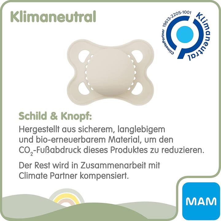 Productafbeelding MAM Ori.Pure Silicone 0-6 uni (2 x, tot 6 M.)