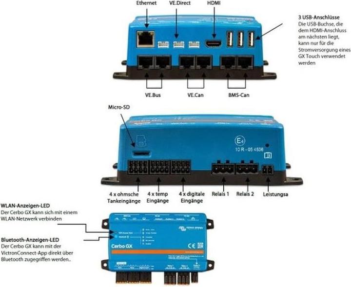 Actual product image Victron Energy Cerbo GX MK2