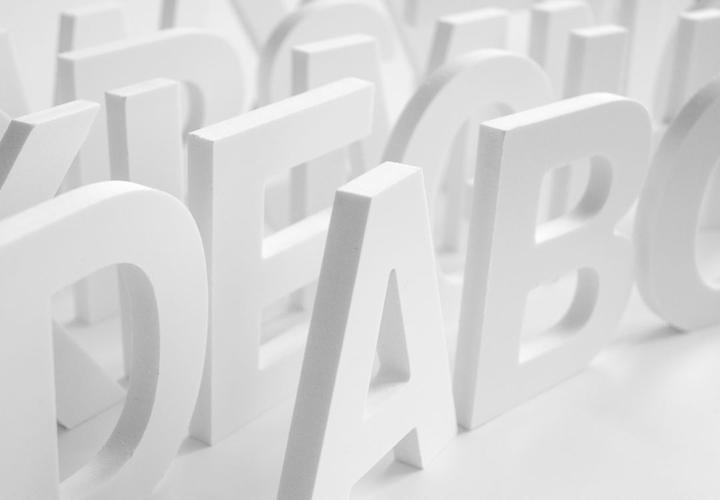 Produktbild Trenddeko 3D Alphabet