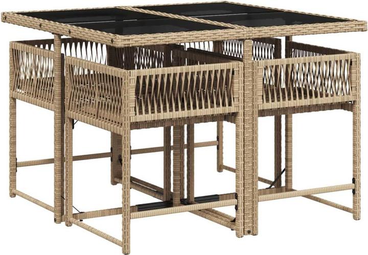 Produktbild vidaXL Garten Essgruppe