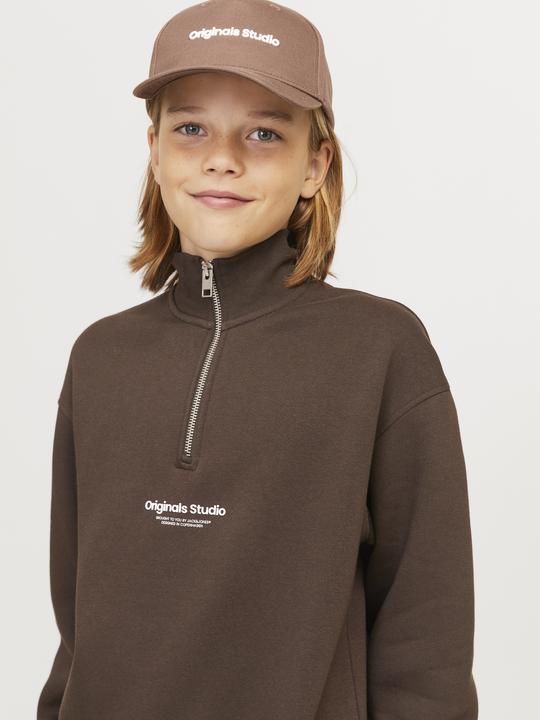 Produktbild Jack & Jones Gedruckt Sweatshirt mit Reissverschluss Für jungs Sweatshirt mit Reissverschluss (176)