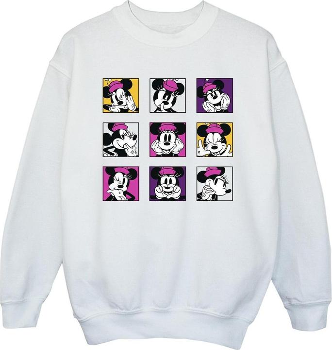 Produktbild Disney Minnie Mouse Squares Sweatshirt Mädchen (128)