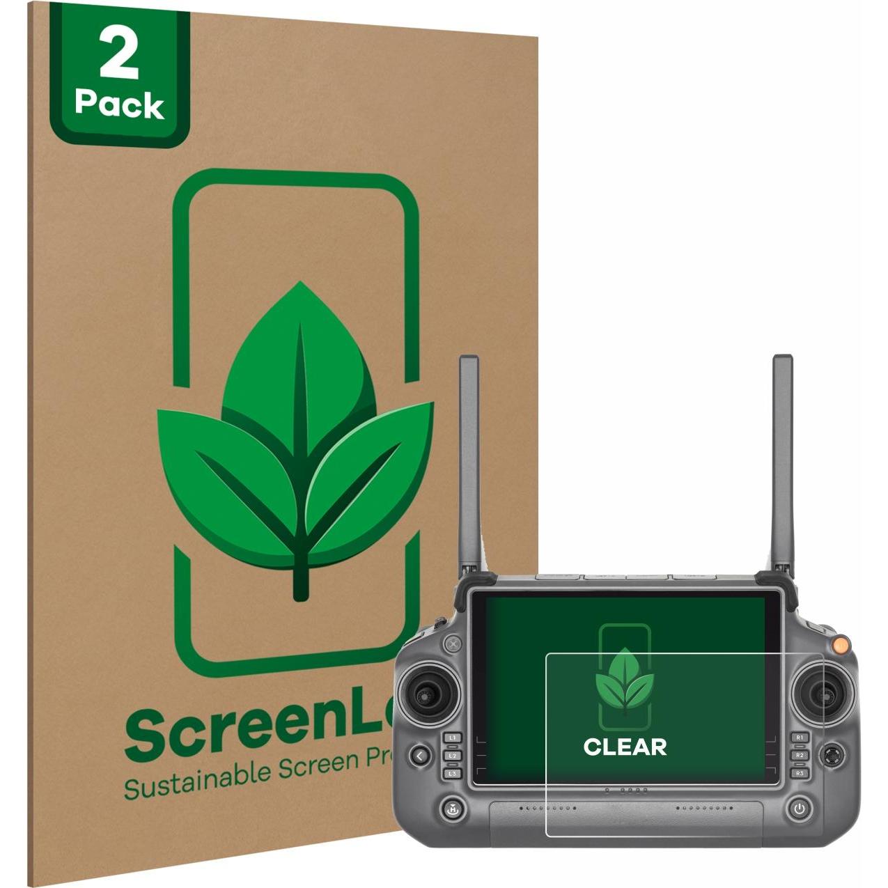 Thumbnail - ScreenLeaf Schutzfolie nachhaltiger Displayschutz Displayschutzfolie Folie Klar Transparent (Drohnen Displayschutz, DJI ...