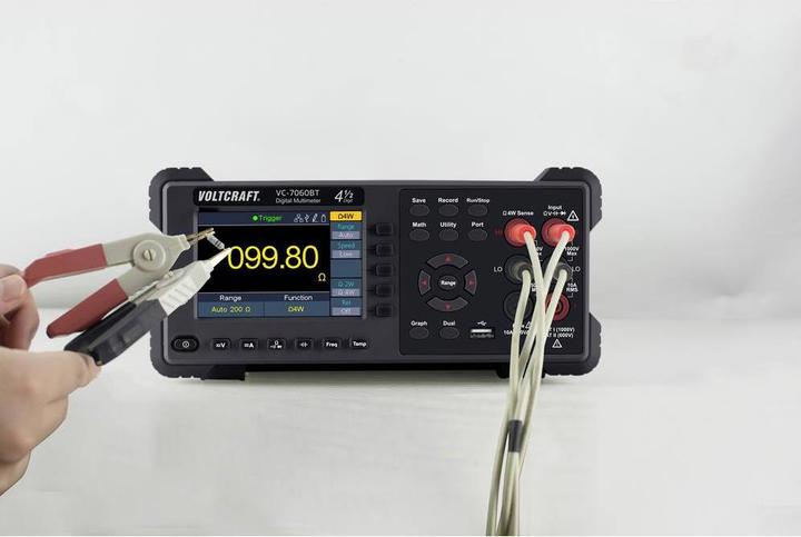 Actual product image Voltcraft Tisch Multimeter VC 7060BT (CAT I 1000V, CAT II 600V)