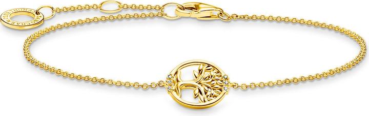 Immagine prodotto Thomas Sabo Bracciale albero dell'amore (19 cm, Argento 925, Con pietra/e)