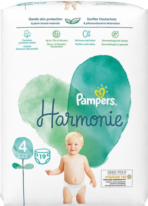 Produktbild Pampers Harmonie (Gr. 4, Monatsbox, 160 Stück)