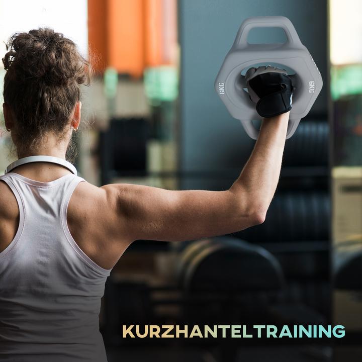 Image du produit SportNow Haltère avec 3 possibilités de prise (1 x 6 kg)