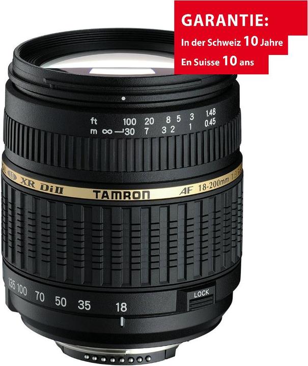 Produktbild Tamron AF 18-200mm f/3.5-6.3 XR Di II LD Macro, Nikon (Nikon F, APS-C / DX)