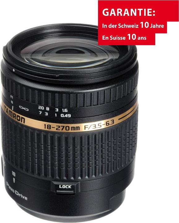 Produktbild Tamron AF 18-270mm, f/3,5-6,3 Di II PZD, Sony (Sony A, APS-C / DX)