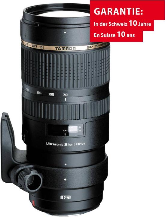 Immagine prodotto Tamron SP 70-200mm f/2.8 Di VC USD (Canon EF, Full-frame)