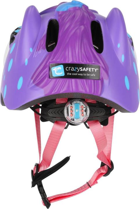 Actual product image Crazy Safety Horse Bicycle Helmet - Purple (100901-03) (49 - 55 cm)