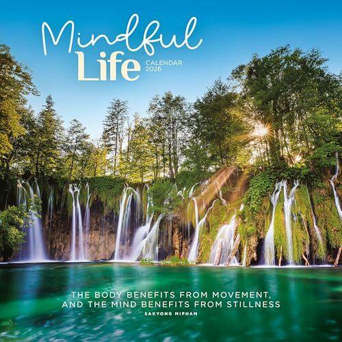 Mindful Life Square Wall Calendar 2026 (English)