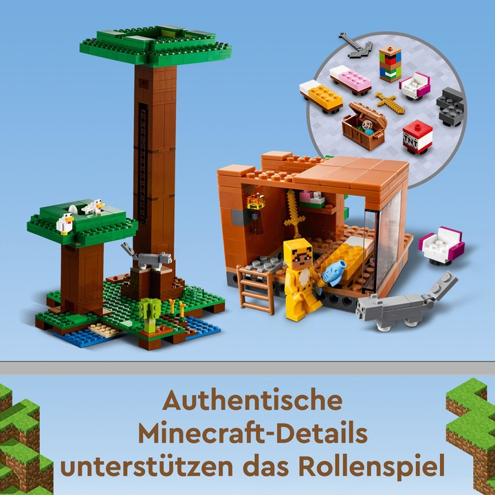 Produktbild LEGO Das moderne Baumhaus (21174, LEGO Minecraft)