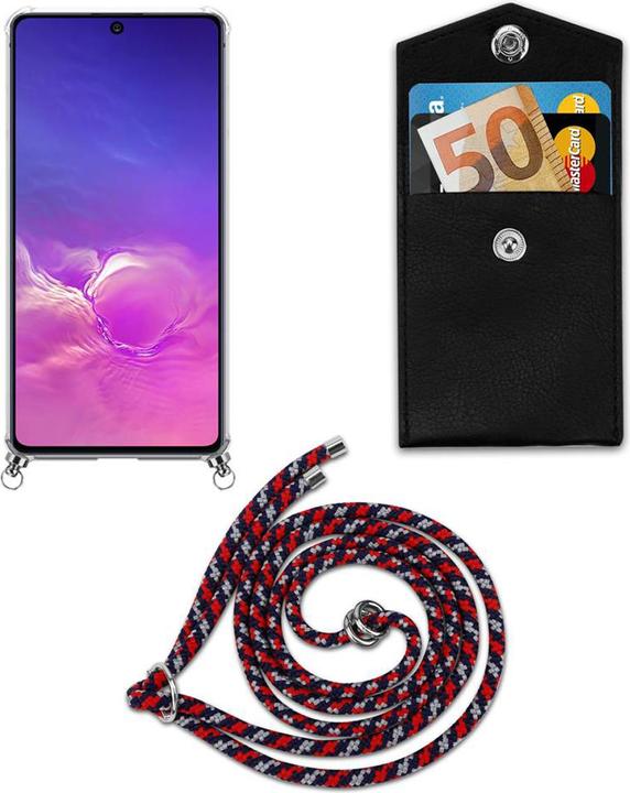 Produktbild Cadorabo TPU Handy Kette SILBER Cover