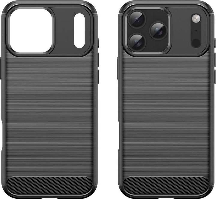 Produktbild Cover-Discount iPhone 17 Pro Max - Metall Carbon Look Hülle (Apple iPhone 17 Pro Max)
