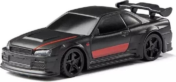 Micro Voiture Turbo Racing – Muscle Mustang 1/76 Noir Opaque, édition Limitée