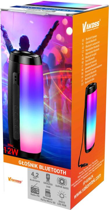 Produktbild Vakoss SP-B2862K black speaker (4 h)