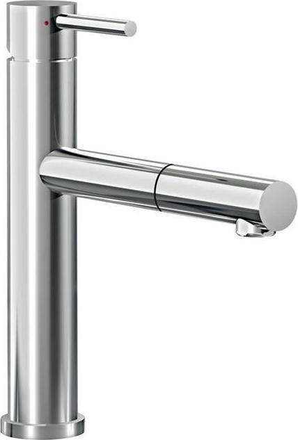 Image du produit Villeroy & Boch V&B Mitigeur monocommandé pour évier COMO SKY SHOWER Douchette intégrée Acier inoxydable