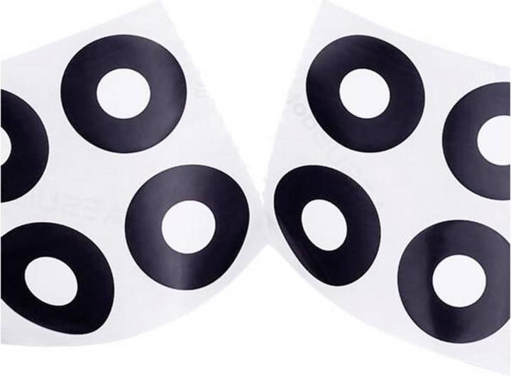Actual product image Aesub dots retro easy remove 3 mm - Referenzpunkte mit leichter Klebekraft für optische Messverfahren