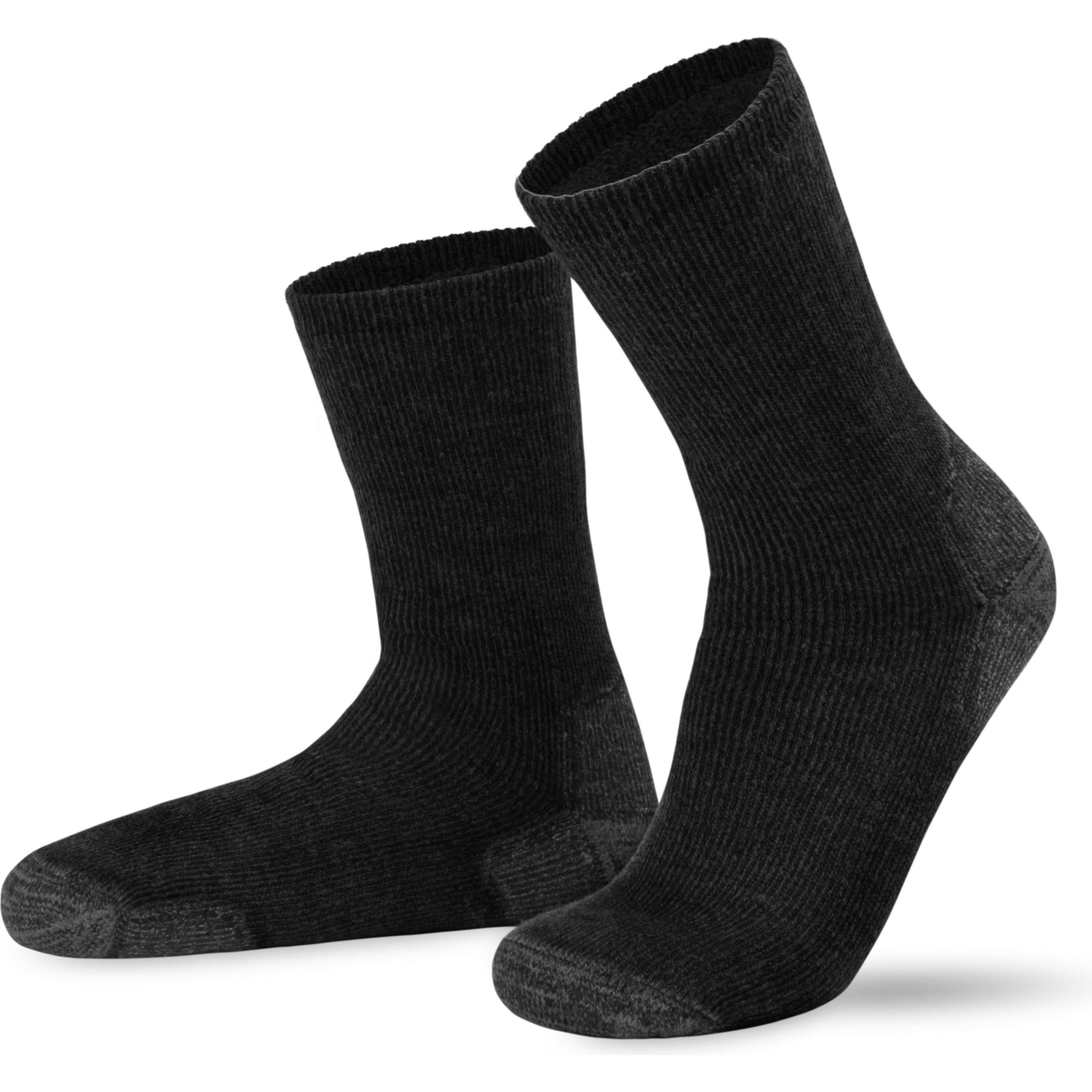 Normani, Herren, Socken, 2 Paar Arbeits- und Outdoorsocken, Schwarz, (2er Pack, 43 - 46)