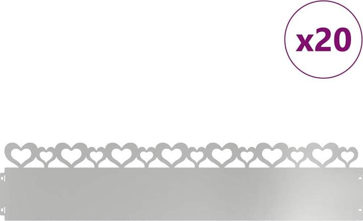 Produktbild vidaXL Rasenkanten (103 cm)