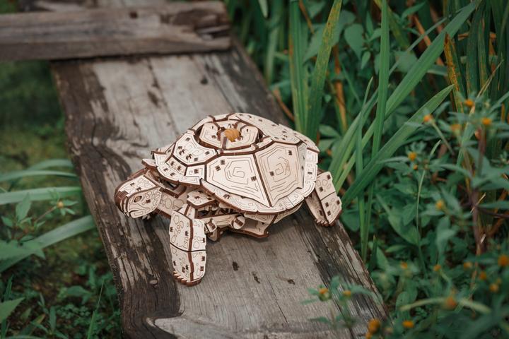 Image du produit Eco Wood Art Tortue - Kit de construction en bois 3D