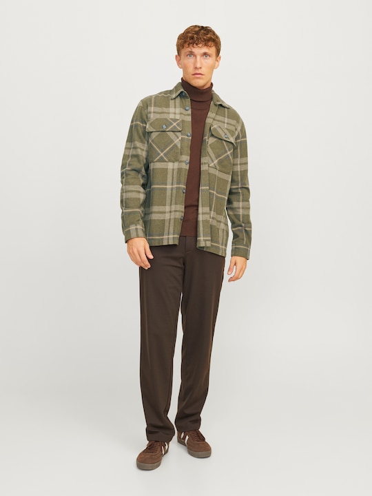 Image du produit Jack & Jones Jprraymond Melange Check Ls Overshirt Sn (S)