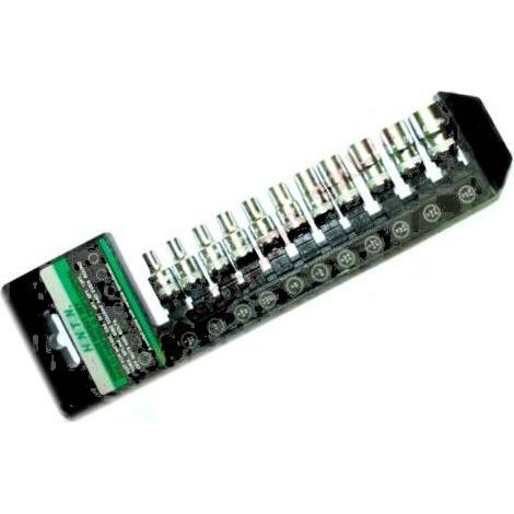 Honiton, Steckschlüssel + Stecknuss, NASADKI 11cz. 1/4" HONIDRIVER