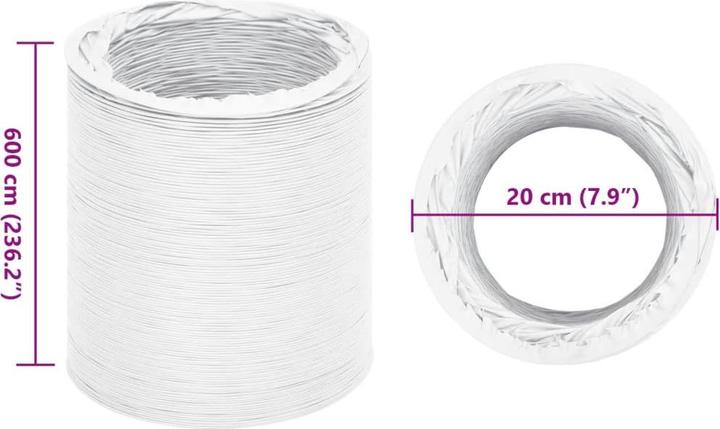 Image du produit vidaXL Abluftschlauch