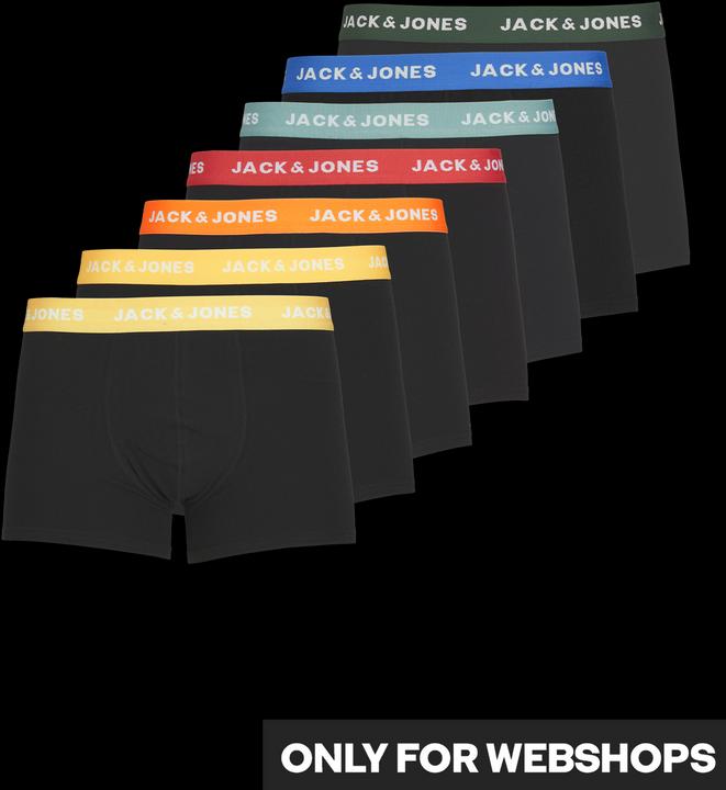 Actual product image Jack & Jones Jacvito Solid Trunks Pack Noos (S, pack of 7)