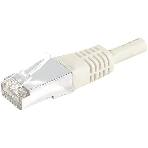 Exertis Connect Patchkabel S/FTP, PiMF, CAT.6, grau, 20,0 m Patchkabel mit besonders schmalem Knickschutz (S/FTP, CAT6, ...