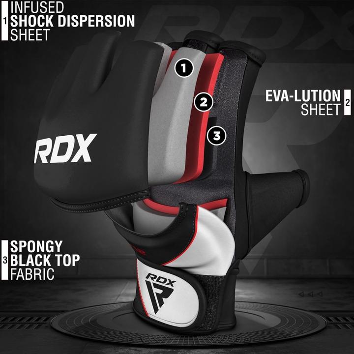 Produktbild Rdx F12 Training MMA Gloves (12 OZ, L)