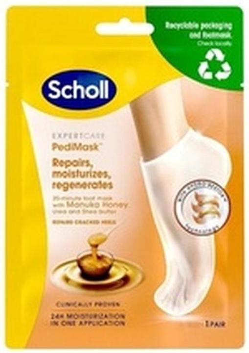 Scholl Moisturizing foot mask with manuka honey Expert Care PediMaskâ„¢ (Foot Mask With Manuka (Fussmaske)