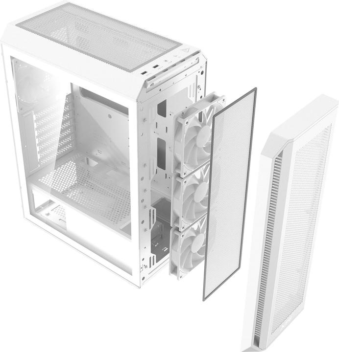 Actual product image Adata Geh XPG VALOR AIR PLUS (ATX) Midi Tower white retail (mATX, Mini-ITX, ATX)