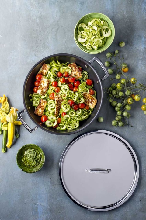 Productafbeelding Le Creuset Serveerpan 3-PLY (30 cm, Koekenpan, Roestvrij staal, Chroomstaal, Aluminium)