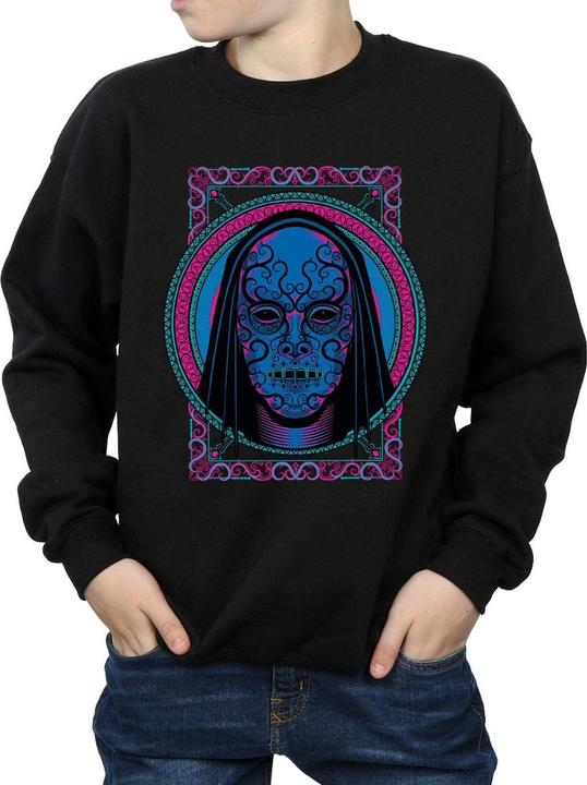 Produktbild Neon Death Eater Mask Sweatshirt Jungen (152, 158)