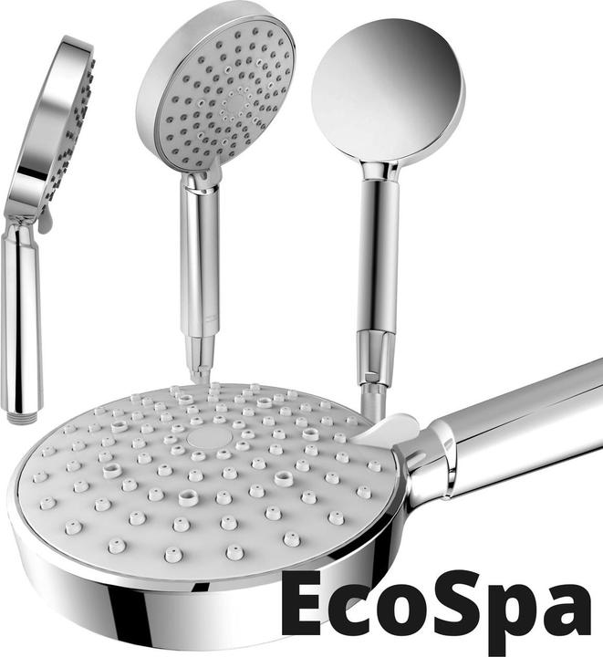 Actual product image aquaclic EcoSpa 4-jet shower head (10 l/min)