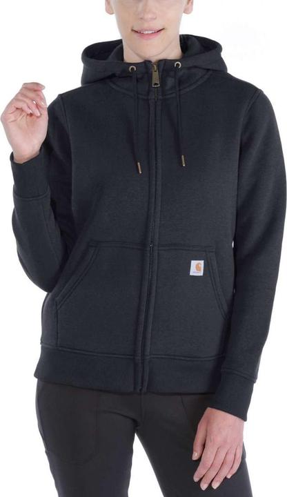 Actual product image Carhartt Clarksburg full zip hoodie, ladies, black, size S (S)