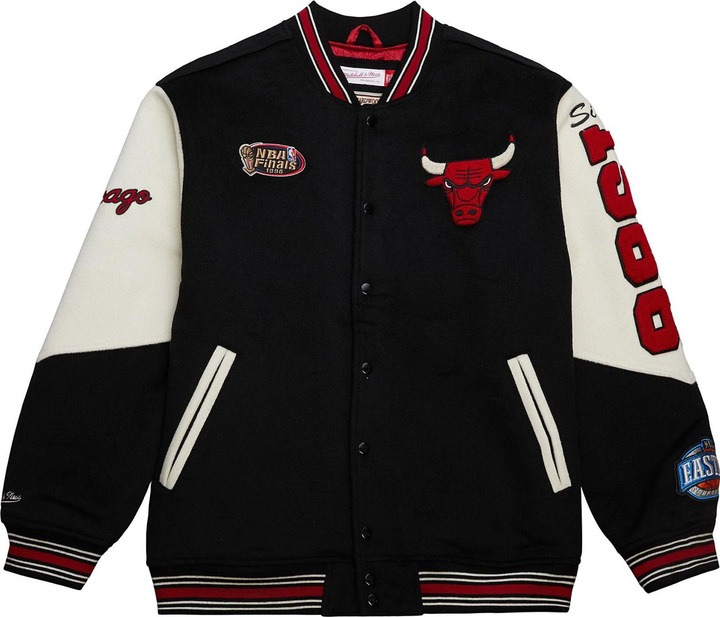 Produktbild Mitchell & Ness M&N Vintage Varsity Wool Jacke - NBA Chicago Bulls - XL (XL)